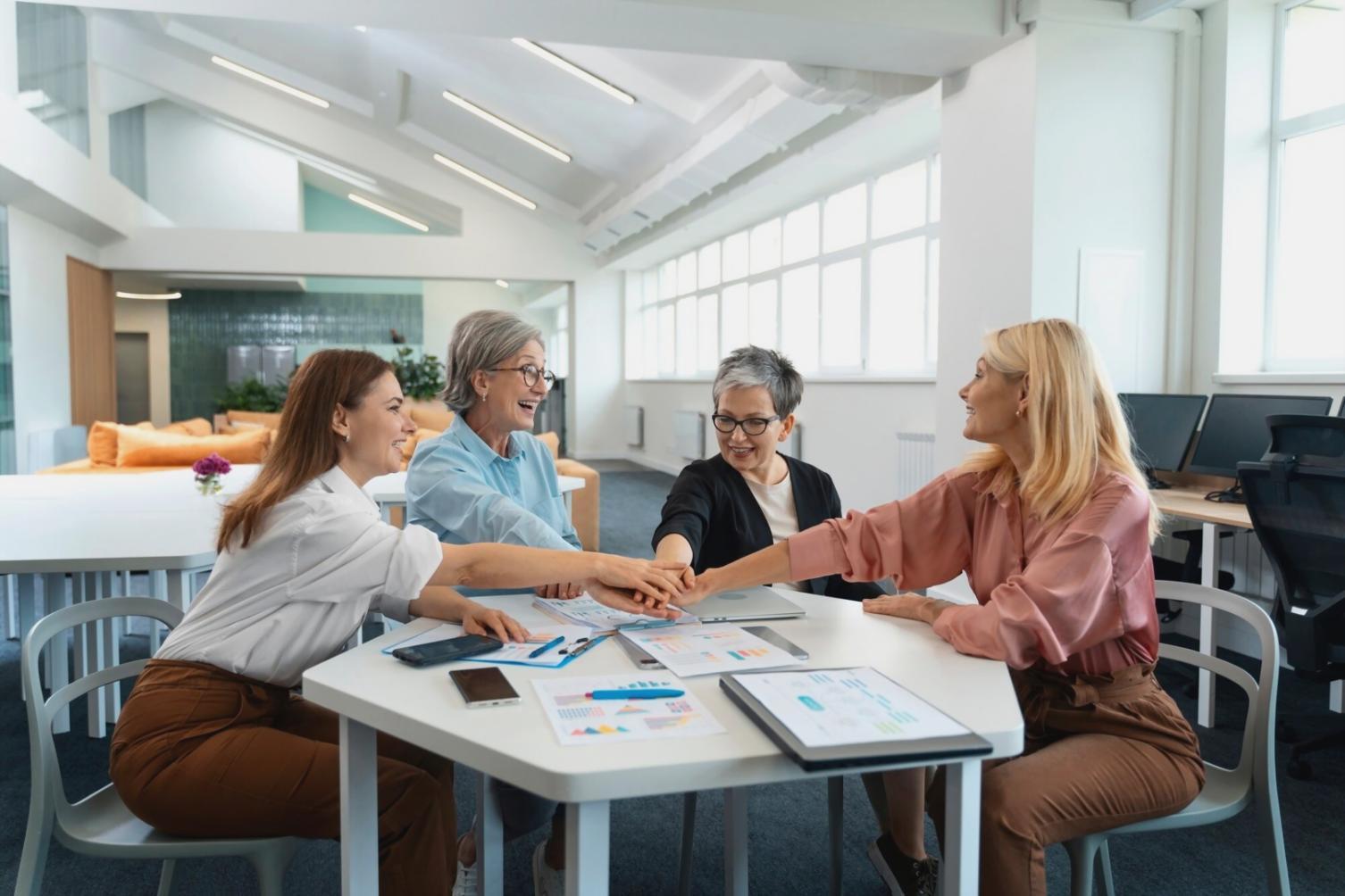 Espacio de trabajo con análisis financiero